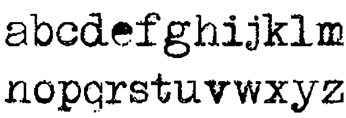 DKP.I. Font LOWERCASE