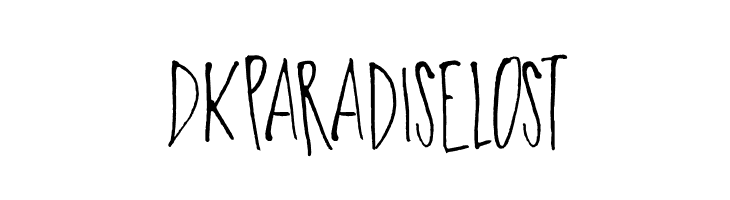 DKParadiseLost  baixar fontes gratis