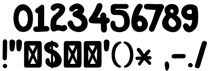 DKPardesi Font OTHER CHARS