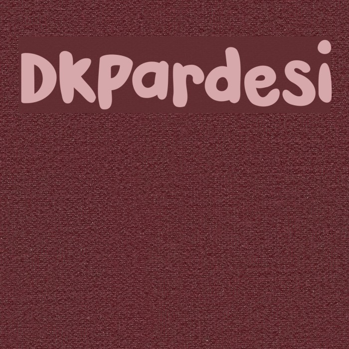 DKPardesi Font examples
