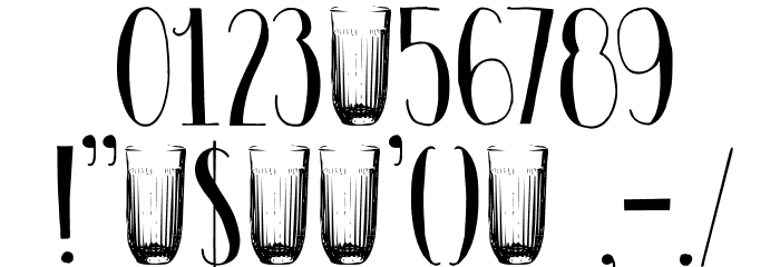 DKPastis Font OTHER CHARS