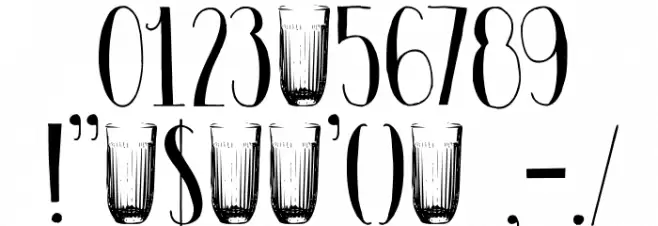 DKPastis Font OTHER CHARS