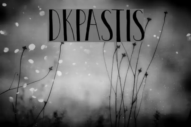 DKPastis Font examples