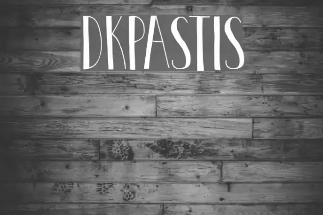 DKPastis Font examples