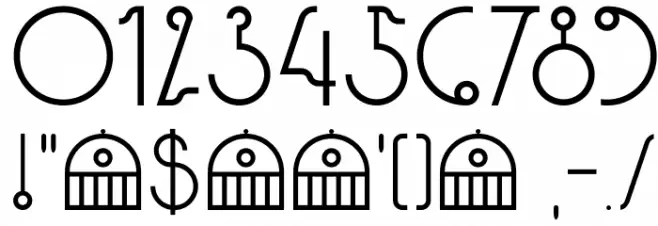 DKPaviljoen Font OTHER CHARS