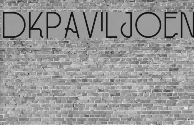 DKPaviljoen Font examples
