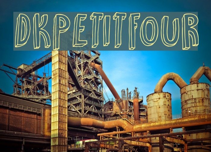 DKPetitFour Font examples
