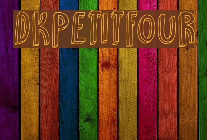 DKPetitFour Font examples