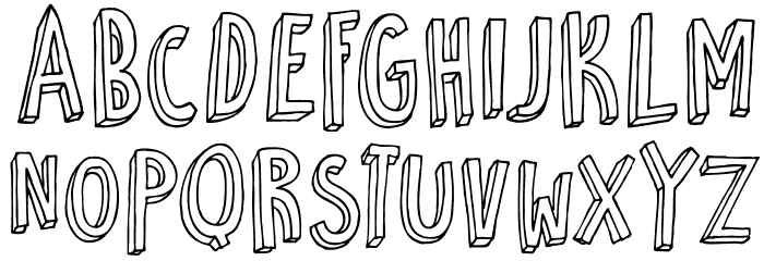 DKPetitFour Font LOWERCASE