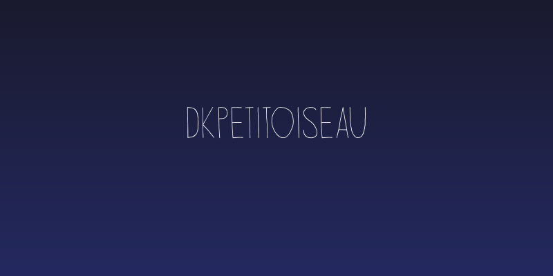 DKPetitOiseau Social Header