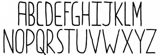 DKPimpernel Шрифта ВЕРХНИЙ