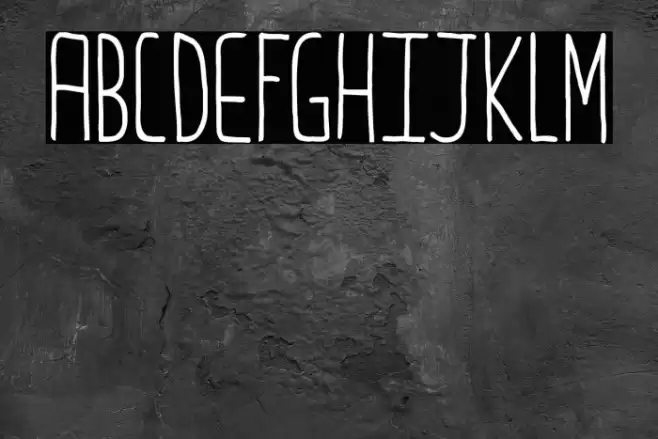 DKPimpernel Font examples