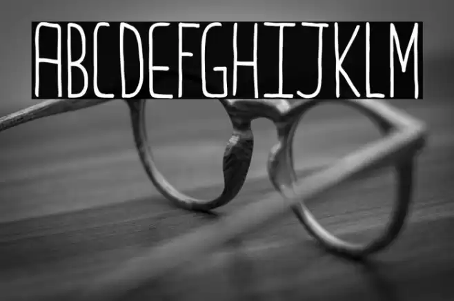 DKPimpernel Font examples