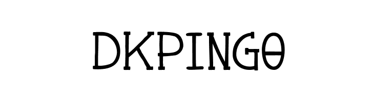 DKPingo Font