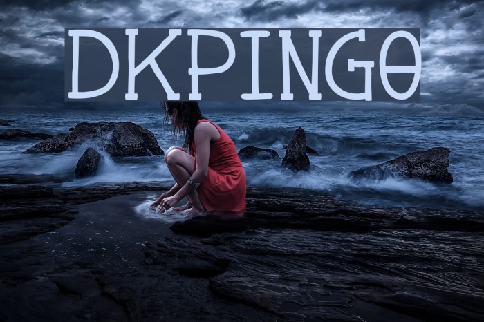 DKPingo Font examples