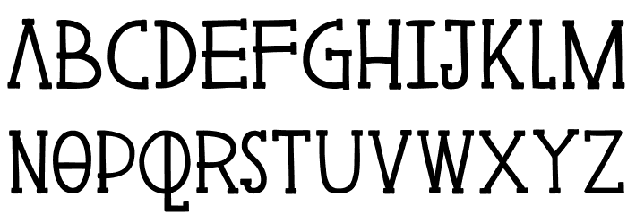 DKPingo Font LOWERCASE