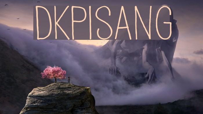 DKPisang Font examples