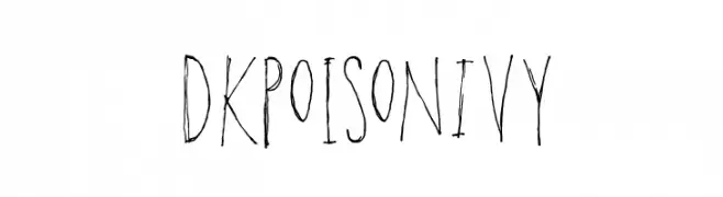 DKPoisonIvy  Fuentes Gratis Descargar