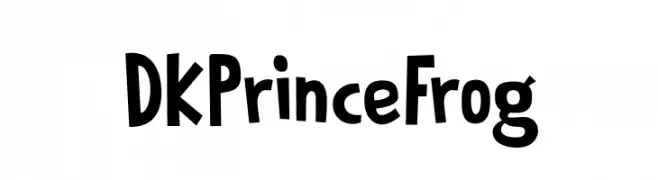 DKPrinceFrog  baixar fontes gratis