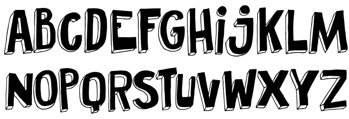 DKPundak Font LOWERCASE