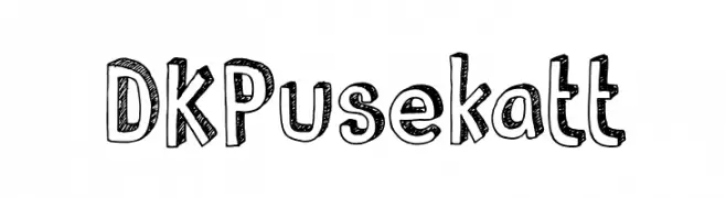 DKPusekatt  नि: शुल्क फ़ॉन्ट्स डाउनलोड