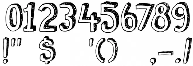 DKPusekatt Font OTHER CHARS