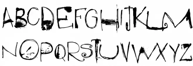DKQilin 字体 大写
