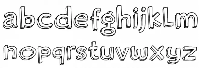 DKRosyLee Fuentes MINÚSCULAS