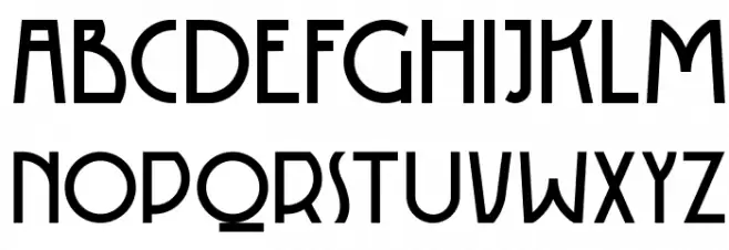 DKRotorua خط أحرف كبيرة
