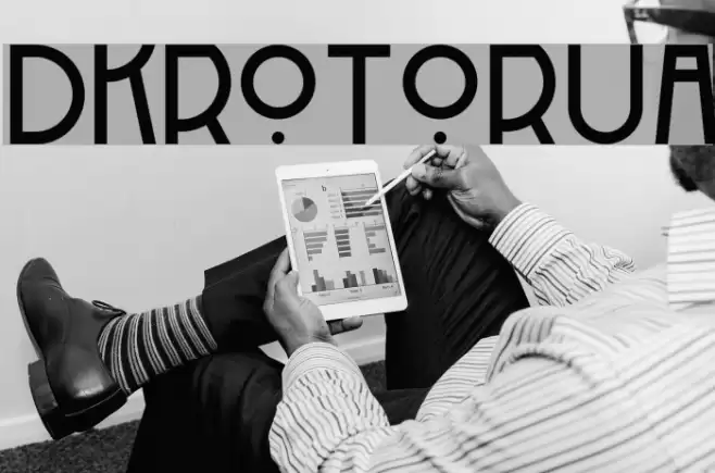 DKRotorua Font examples