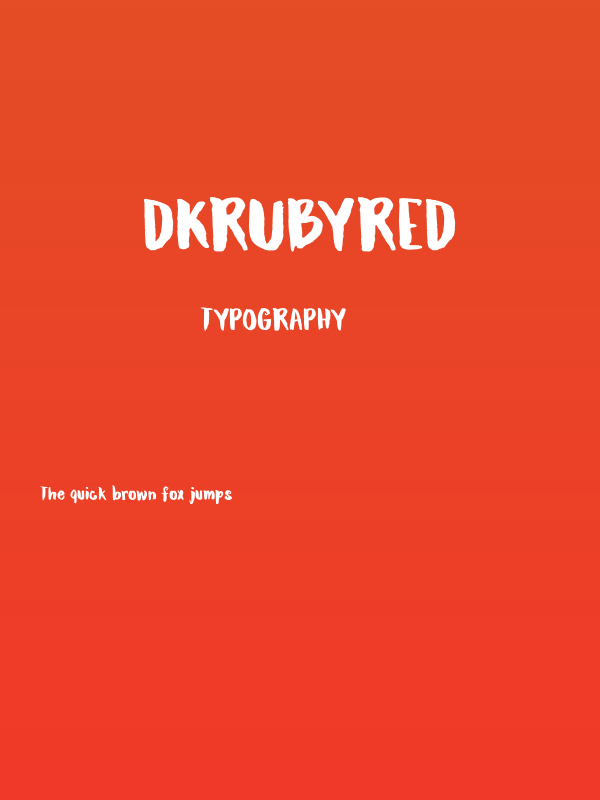 DKRubyRed Poster