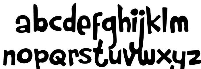 DKRumpelstiltskin Font LOWERCASE