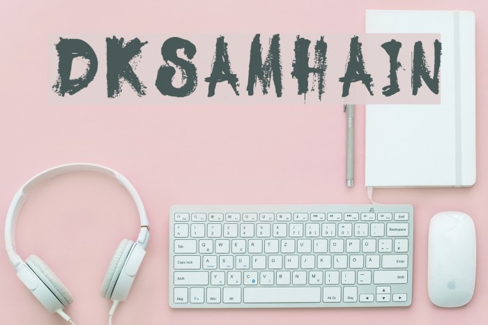 DKSamhain Font examples