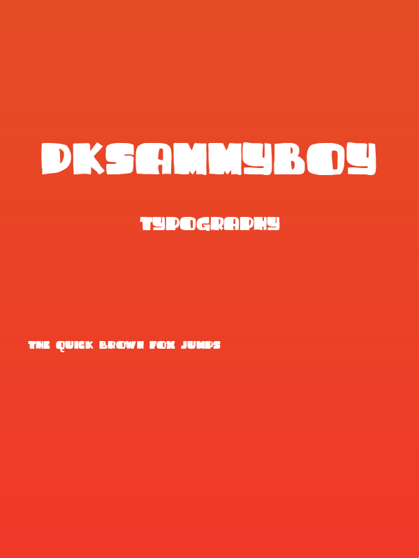 DKSammyBoy Poster