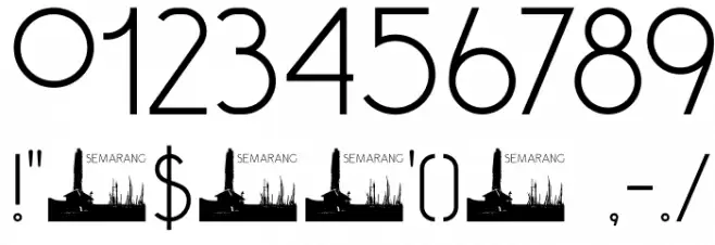 DKSemarang Font OTHER CHARS