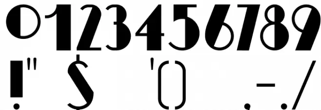 DKSemarangKolonial Font OTHER CHARS