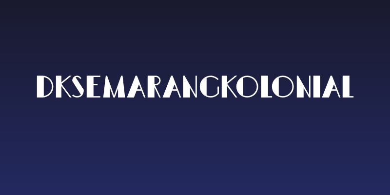 DKSemarangKolonial Social Header