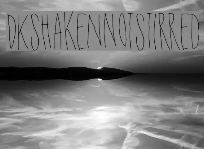 DKShakenNotStirred Example 3