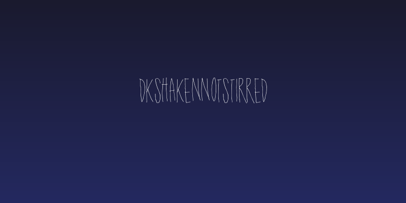 DKShakenNotStirred Social Header