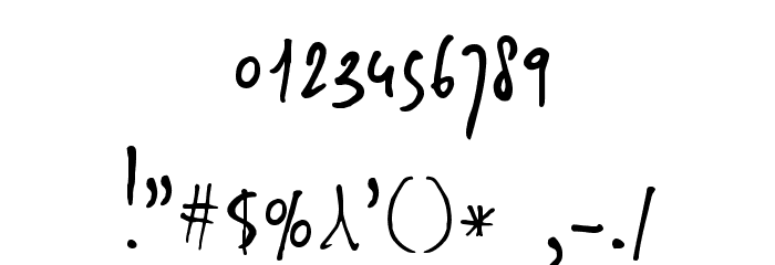 DKSheepman Font OTHER CHARS