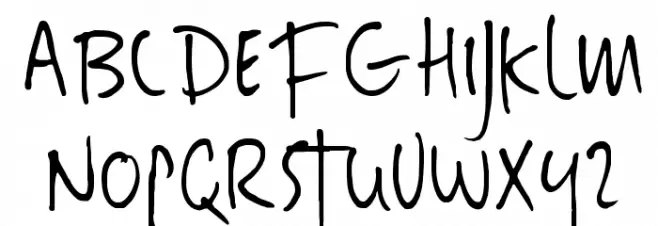 DKSheepman 字体 大写