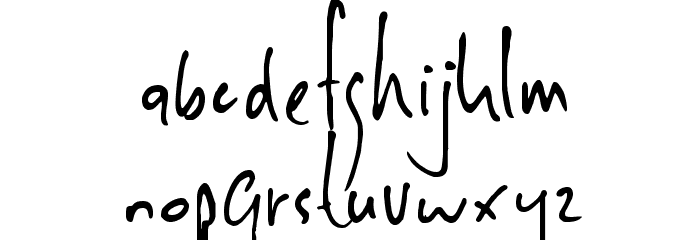 DKSheepman Font LOWERCASE