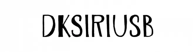 DKSiriusB  Frei Schriftart Herunterladen