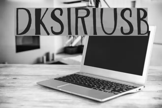 DKSiriusB Font examples