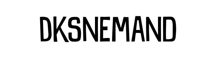 DKSnemand  Fuentes Gratis Descargar