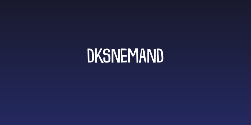 DKSnemand Social Header