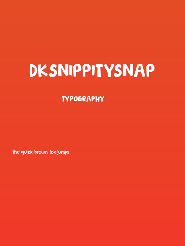 DKSnippitySnap Poster