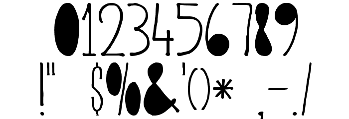 DKSpiderlegs-Blackened Font OTHER CHARS