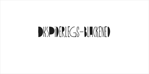 DKSpiderlegs-Blackened Logo