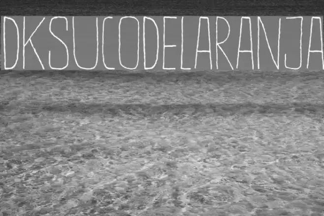 DKSucoDeLaranja Font examples